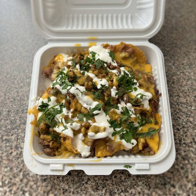 Las Brasas Nachos.